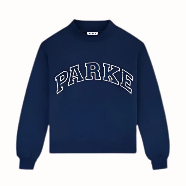 Parke | Coastal Varsity Mockneck Navy