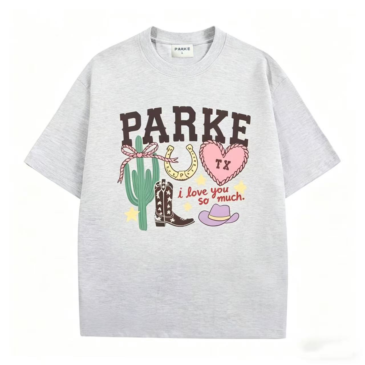 Parke | Varsity Tee Grey TX Edition