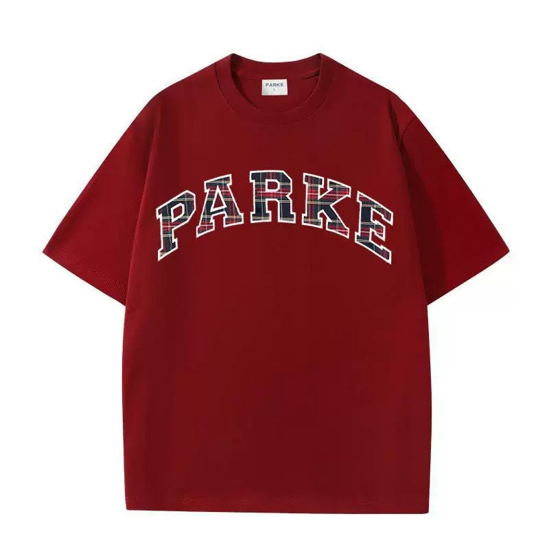 Parke | Varsity Tee Wine Red