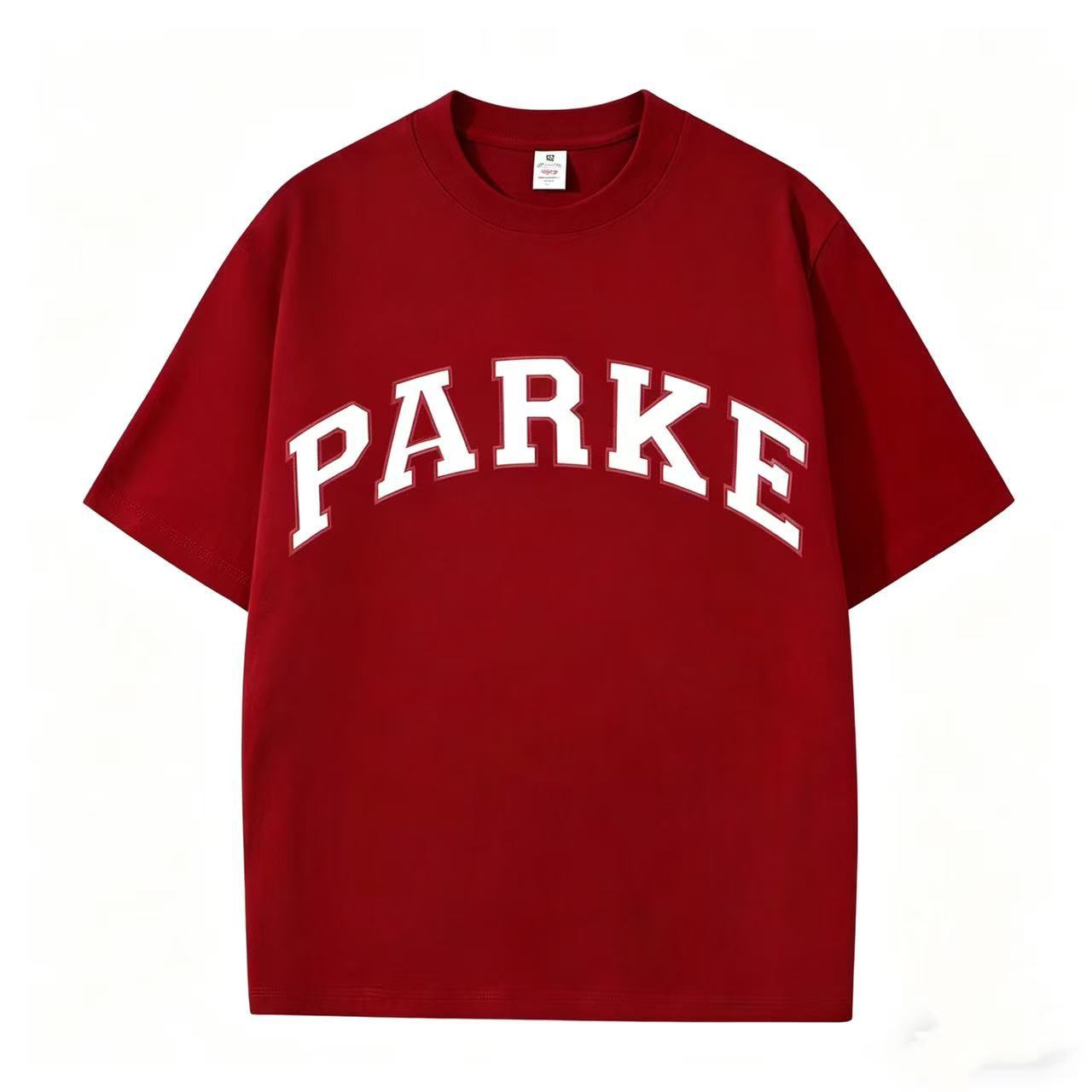 Parke | Varsity Tee Burgundy Two-Tone