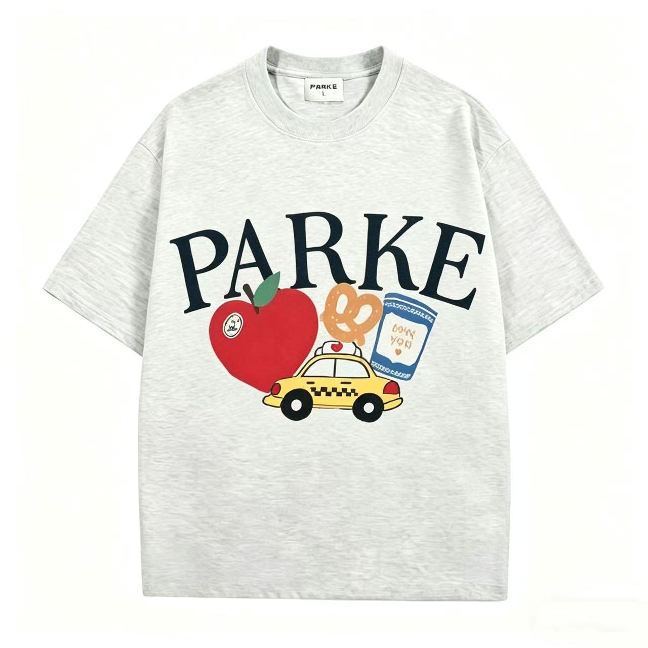 Parke | Varsity Tee Grey Car Edition